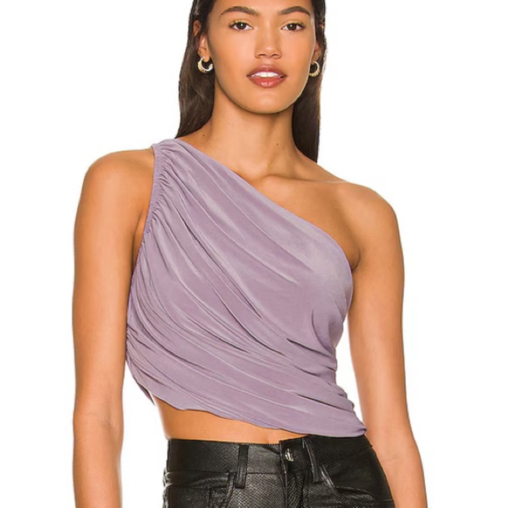 Norma Kamali Diana Bra Top, Lavender. Size S. Perfect condition